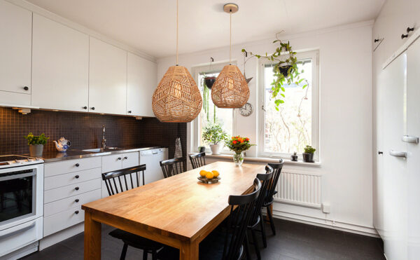 Rope ratten pendant lamp - Image 2
