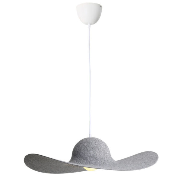 Felt Sun Hat Pendant Lamp