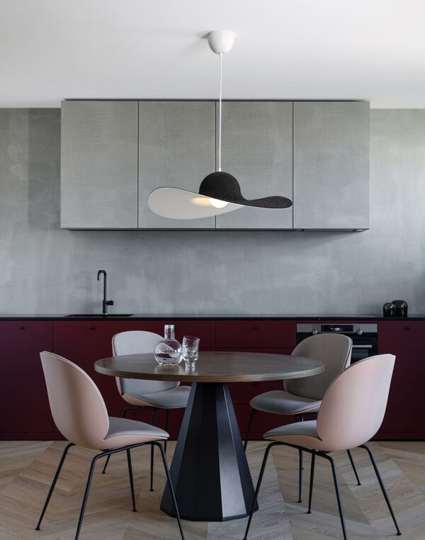 Felt Sun Hat Pendant Lamp - Image 6